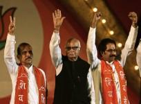 BJP-Shiv Sena/ L K Advani, Uddhav Thackeray, Manohar Joshi