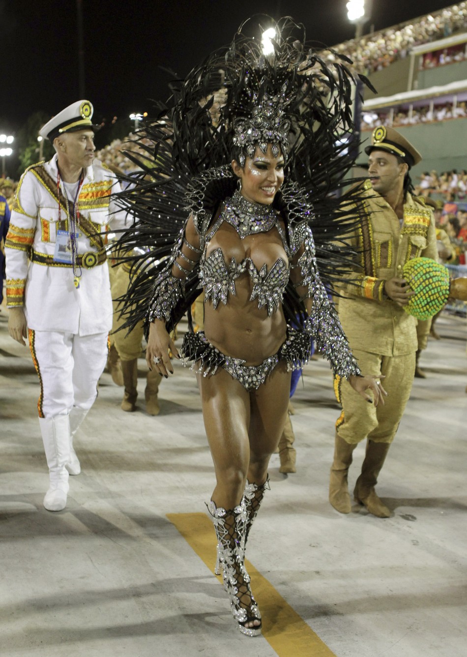 Drum queen Gracyanne Barbosa at Rio de Janeiro Parade Gracyanne Barbosa