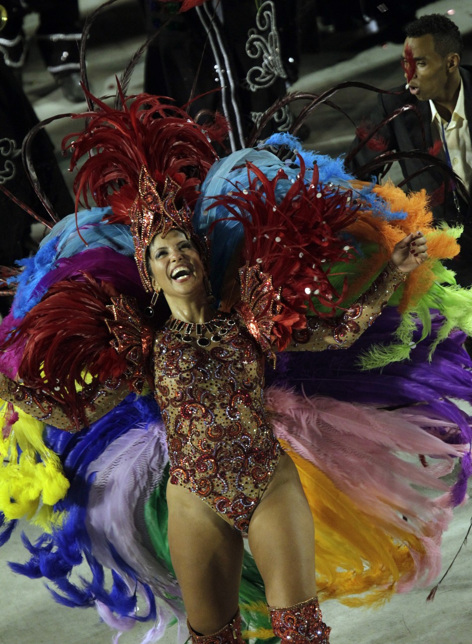 Drum queen Patricia Nery at Rio de Janeiro Parade Patricia Nery