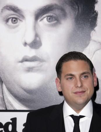 Actor Jonah Hill arrives at the premiere of his movie Jonah Hill arrives at the premiere of