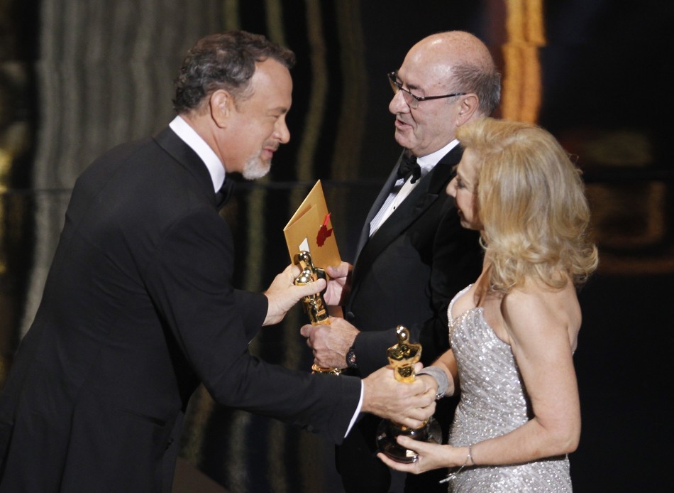 Tom Hanks, Dante Ferretti, Francesca Lo Schiavo