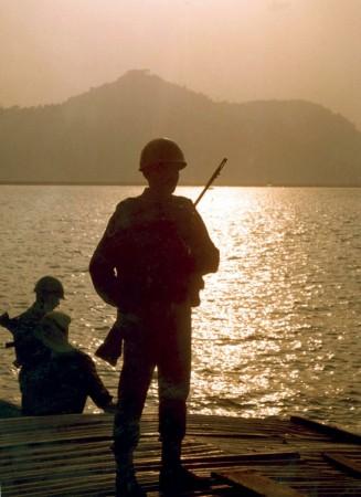 The Brahmaputra river