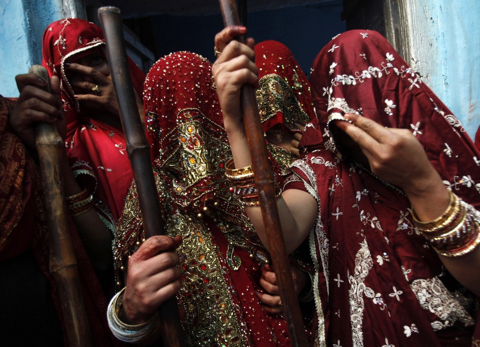 Lathmar Holi in India