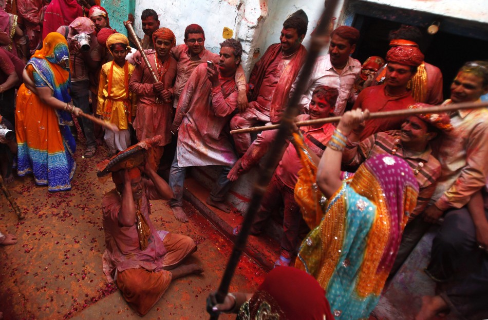 Lathmar Holi in India