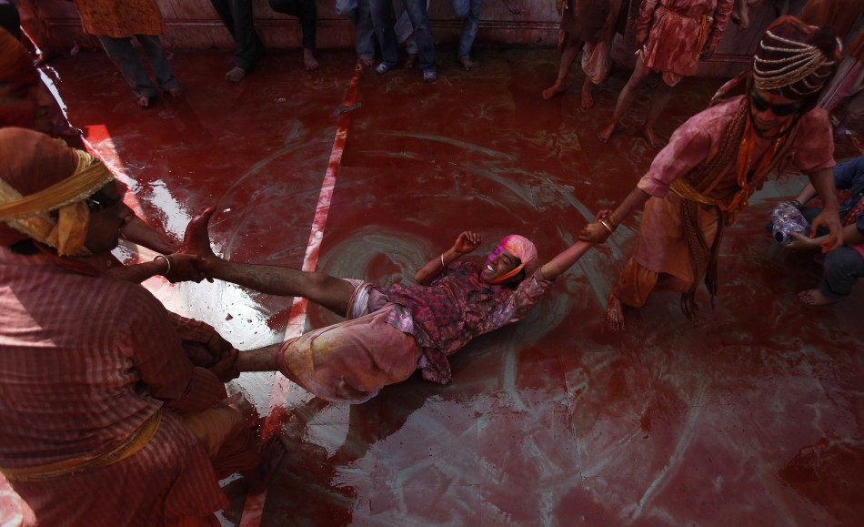 Lathmar Holi in India