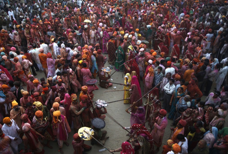 Lathmar Holi in India