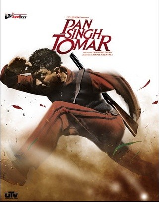 Film poster of “Paan Singh Tomar “Paan Singh Tomar”