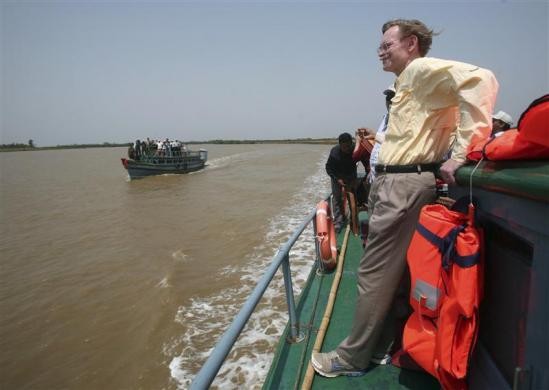 World Bank President Robert Zoellick Visit to Orissa