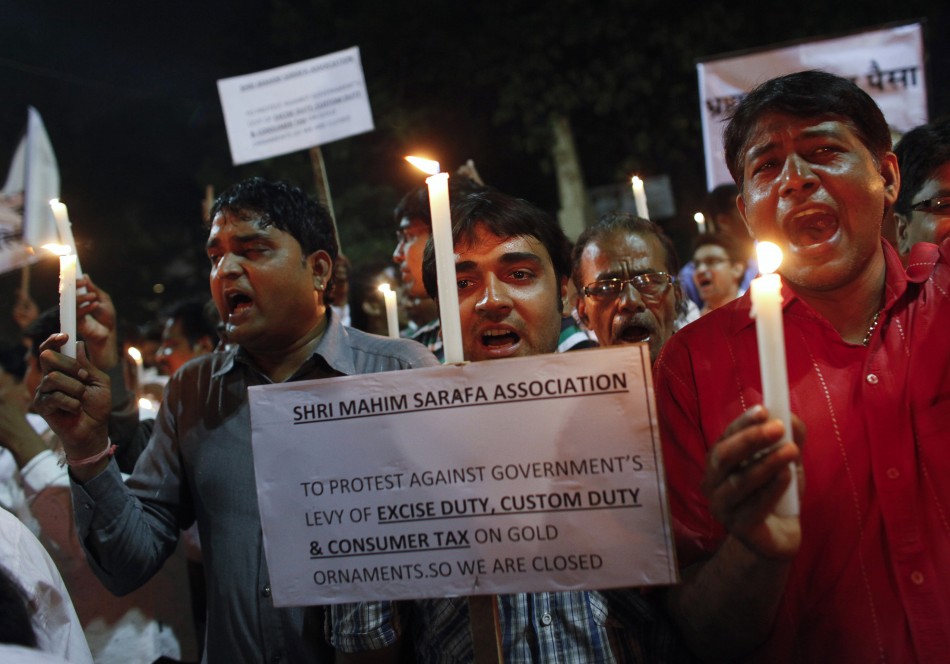 Jewellers' Association's Protest