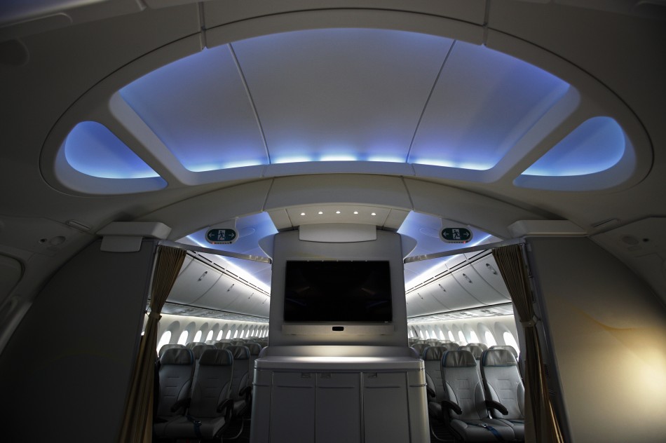 Boeing 787 Dreamliner Aircraft (INSIDE PHOTOS)