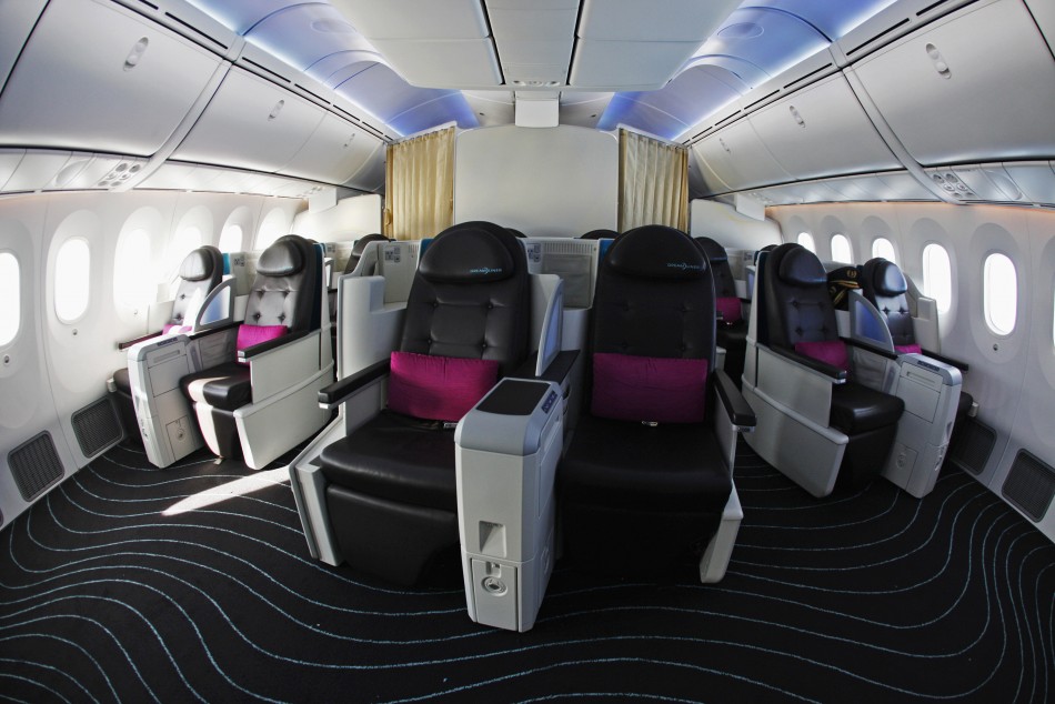 Boeing 787 Dreamliner Aircraft (INSIDE PHOTOS)