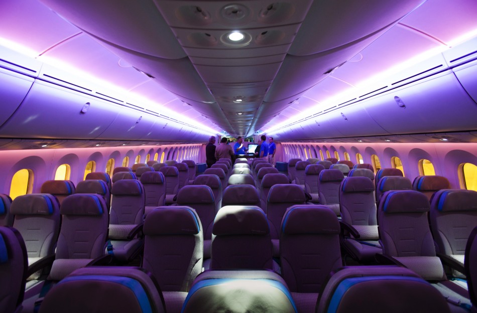 Boeing 787 Dreamliner Aircraft (INSIDE PHOTOS)