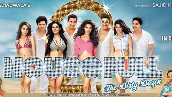 Wall poster of 'Housefull 2' (Photo- Official site, Eros Now) 'Housefull 2'