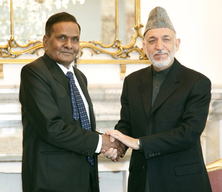 Beni Prasad Verma's Visit to Afghanistan