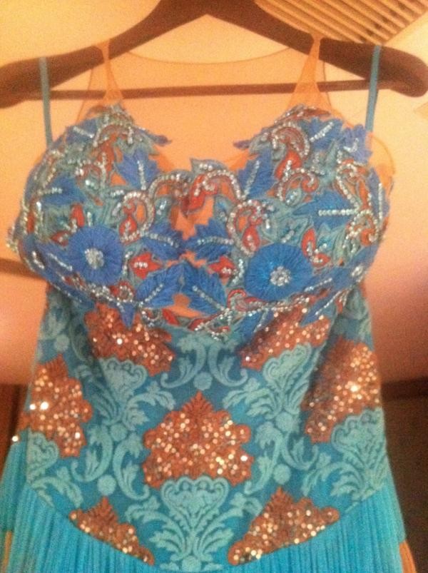 Sunny Leone's new dress designed by Rohit Varma