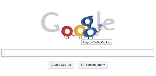 Mother's Day Google Doodle