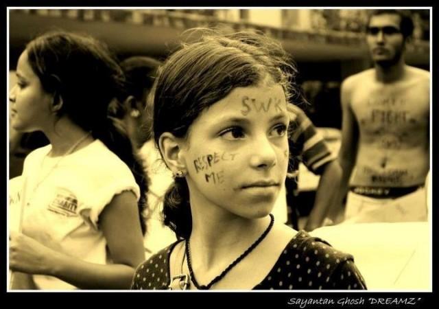 Sultwalk protest in Kolkata (Facebook) Sultwalk protest in Kolkata