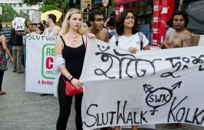 Sultwalk protest in Kolkata (Facebook) Sultwalk protest in Kolkata