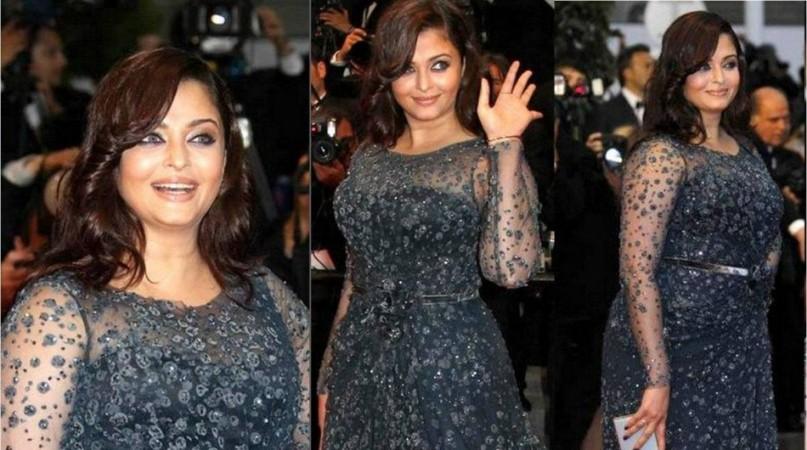 Aishwarya Rai Bachchan Walks the Red Carpet At Cannes 2012 (Facebook) Aishwarya Rai