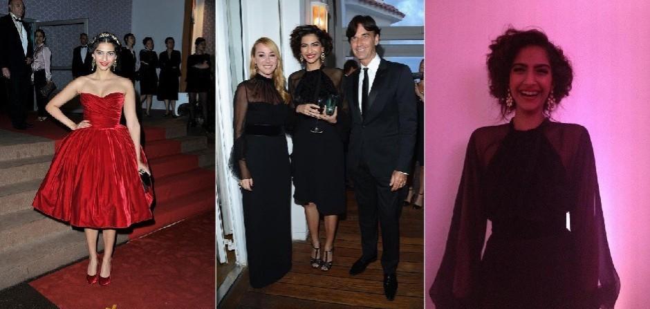 Sonam Kapoor at 65th Cannes Film Festival. (Facebook) Sonam Kapoor at 65th Cannes Film Festival. (Facebook)