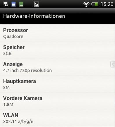 HTC One XXL specs leaked HTC One XXL specs leaked