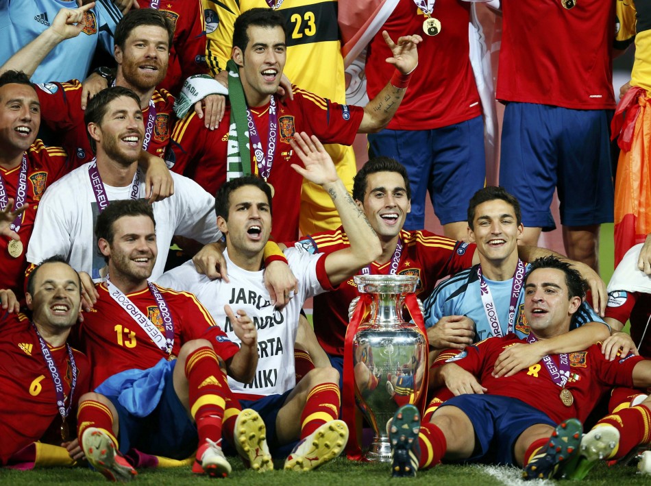 Euro 2012 Spain's Winning Moments [PHOTOS] IBTimes India