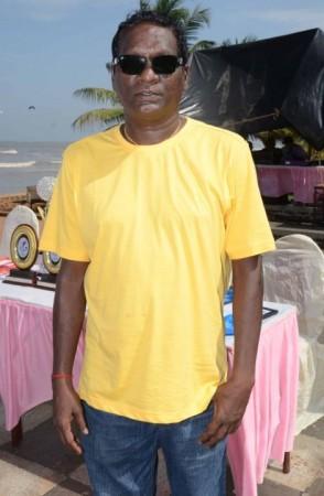 IM Vijyan at football Marathon. Image:Scribes INC IM Vijyan at football Marathon. Image:Scribes INC