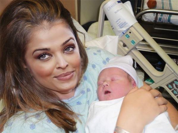 Aishwarya Rai Baby Fake Photo (Facebook) Aishwarya Rai Baby Fake Photo