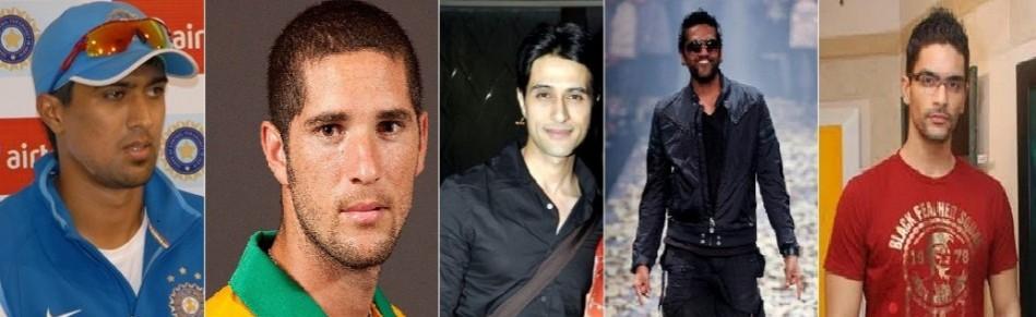 IPL cricketers Rahul Sharma, Wayne Parnell; Actor Apporva Agnihotri (L), designer Rocky S (C) and Angad Bedi (R) among the 46 tested positive for drug. Image: Wikipedia/ Facebook IPL cricketers Rahul Sharma, Wayne Parnell; Actor Apporva Agnihotri (L), designer Rocky S (C) and Angad Bedi (R) among the 46 tested positive for drug. Image: Wikipedia/ Facebook