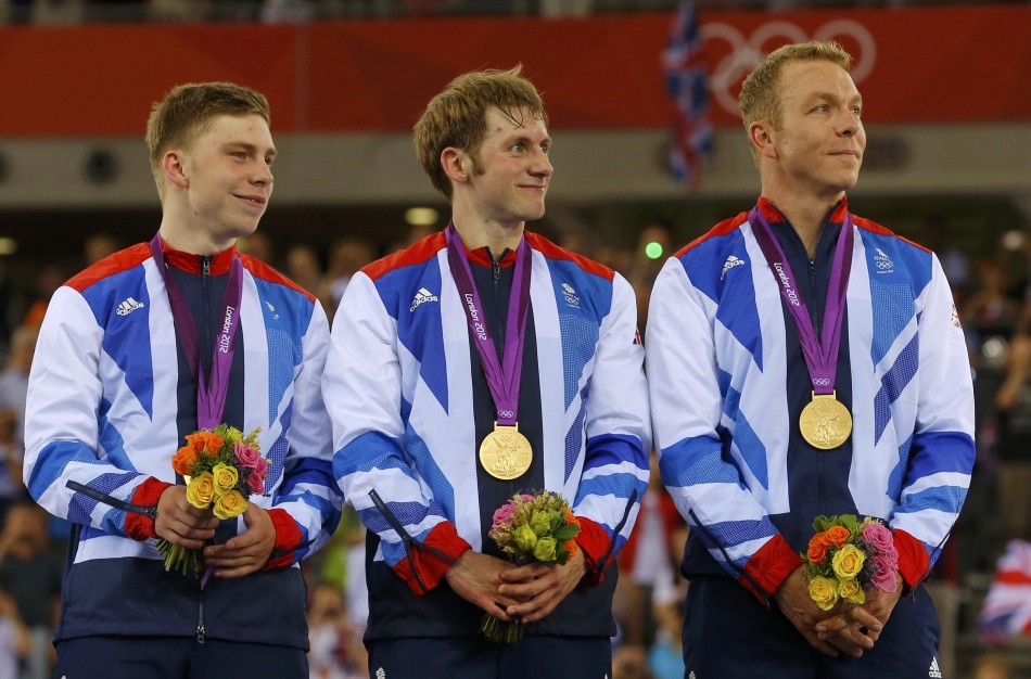 Philip Hindes, Chris Hoy, Jason Kenny