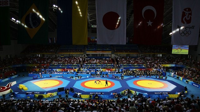 Men's 60kg Freestyle Wrestling bronze medal match in Beijing 2008