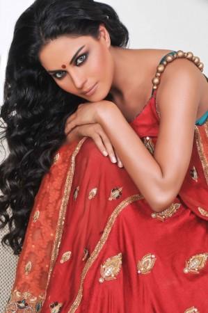 Bollywood actress Veena Malik. Image: Scribes INC