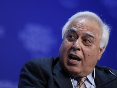 Communication and IT minister Kapil Sibal