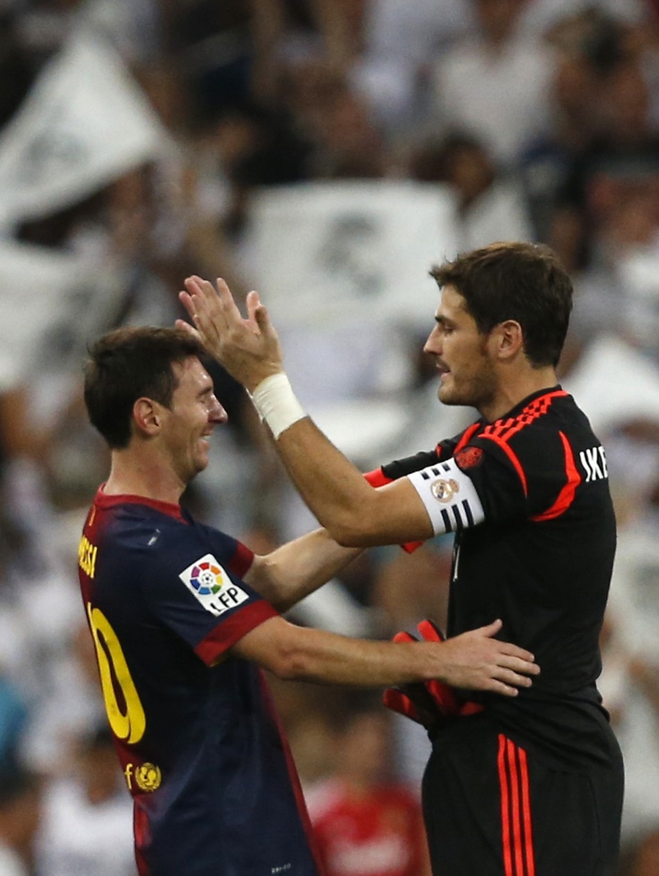 Lionel Messi, Iker Casillas