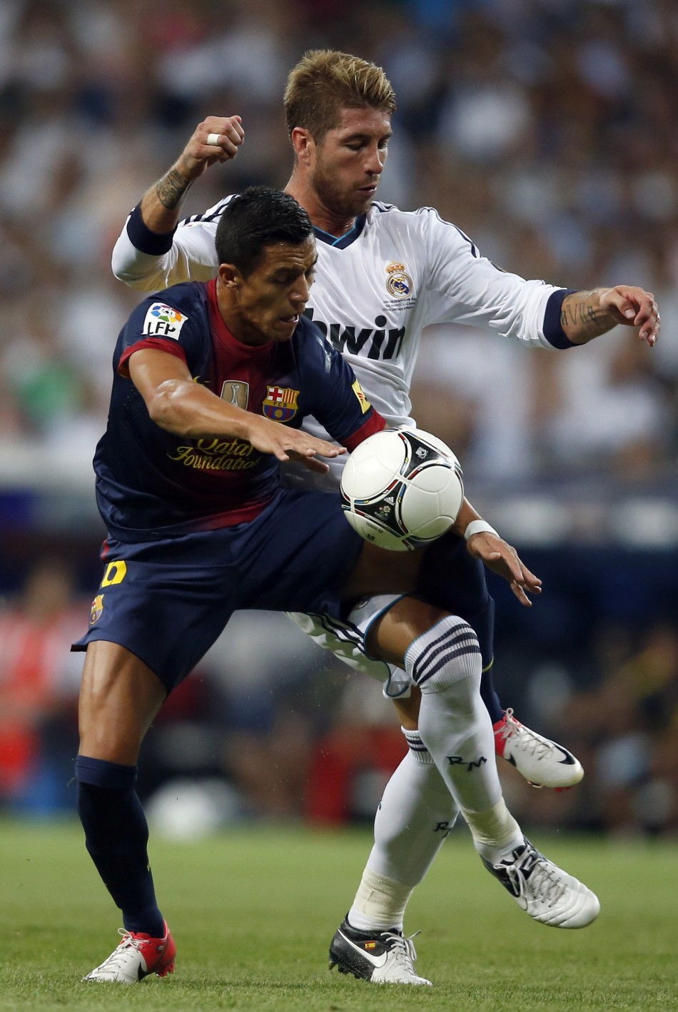 Alexis Sanchez, Sergio Ramos