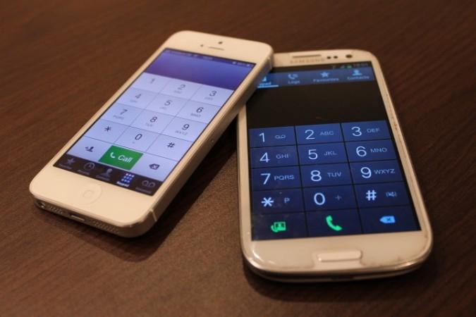iPhone 5 and Galaxy S3