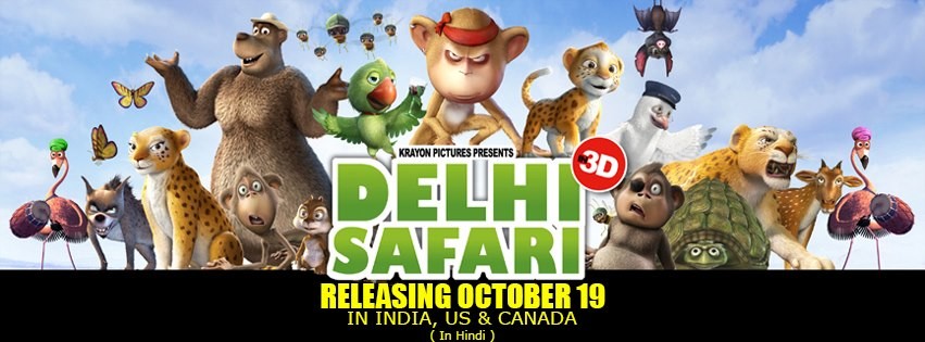 'Delhi Safari' poster
