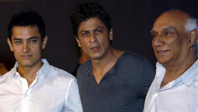 Aamir Khan, Shah Rukh Khan, Yash Chopra