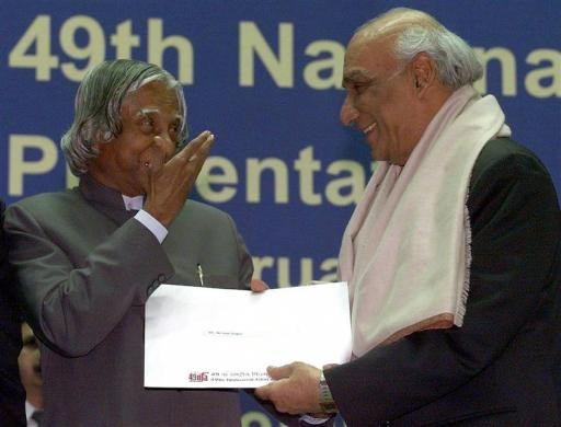 A P J Abdul Kalam, Yash Chopra