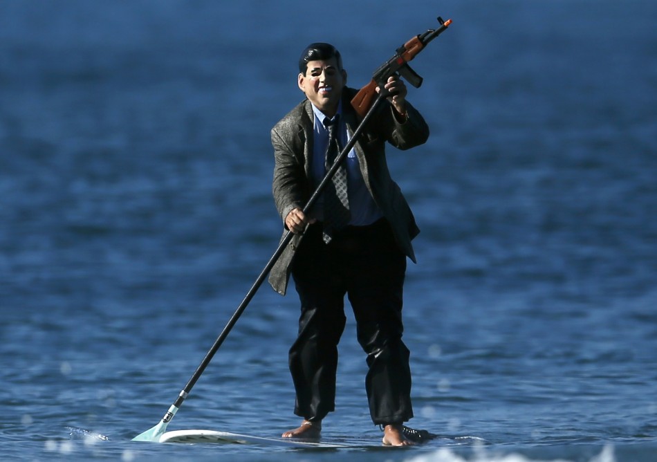 Halloween surf contest