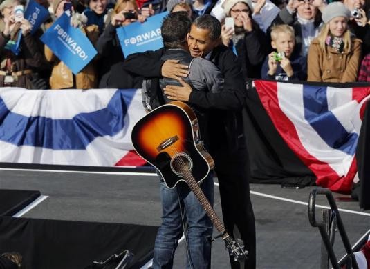 President Obama, Bruce Springsteen