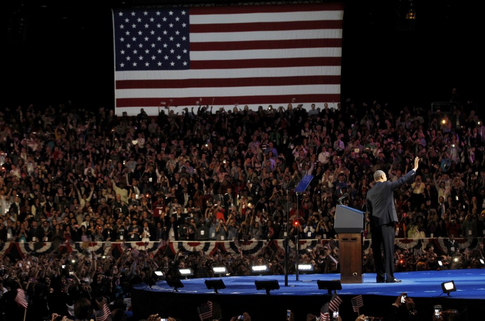 Pictures of Barack Obama's Victory Celebrations [PHOTOS] - IBTimes India