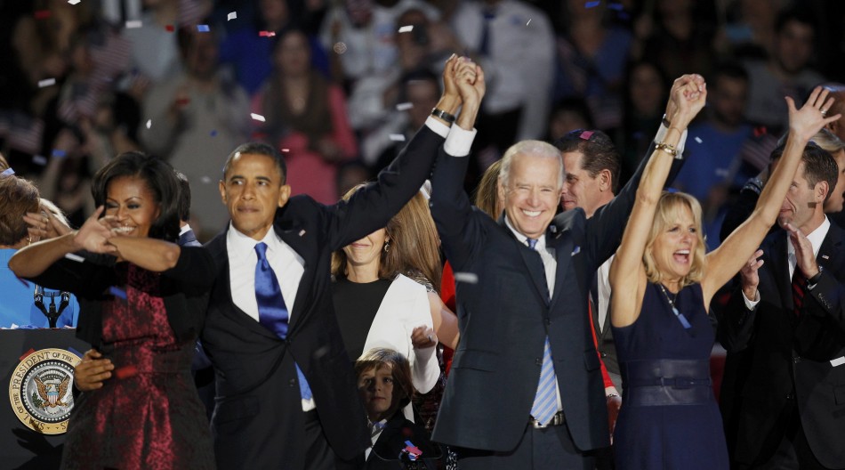 Pictures of Barack Obama's Victory Celebrations [PHOTOS] - IBTimes India