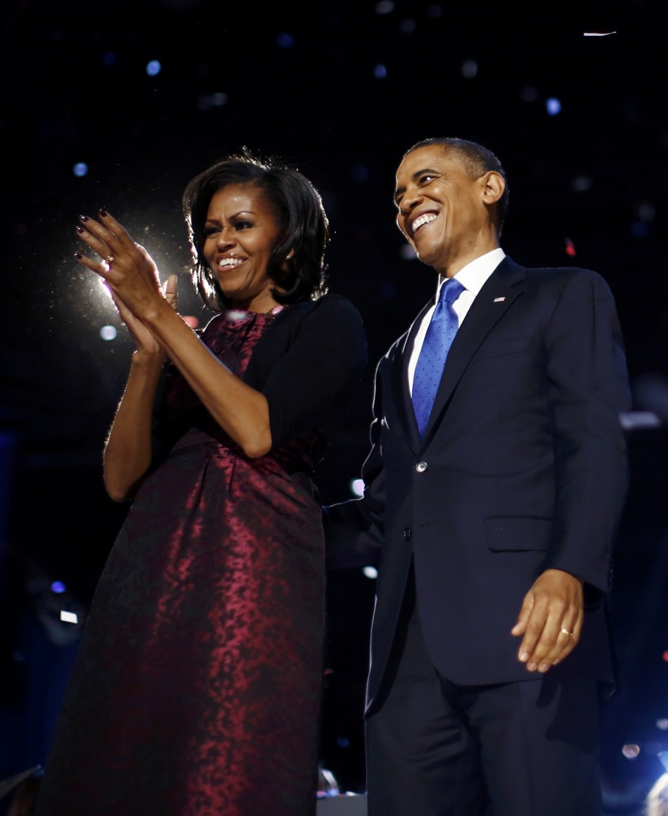Pictures of Barack Obama's Victory Celebrations [PHOTOS] - IBTimes India