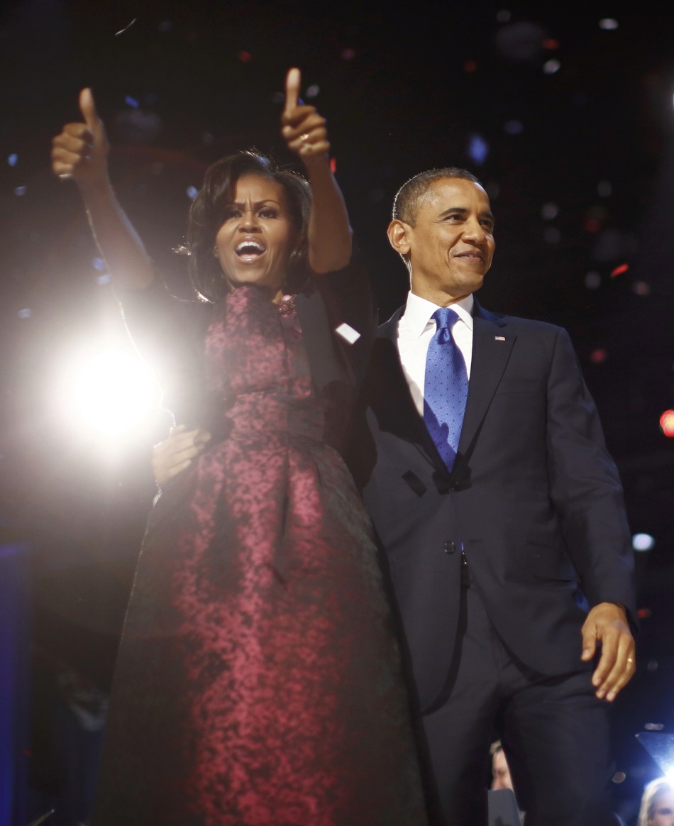 Pictures of Barack Obama's Victory Celebrations [PHOTOS] - IBTimes India