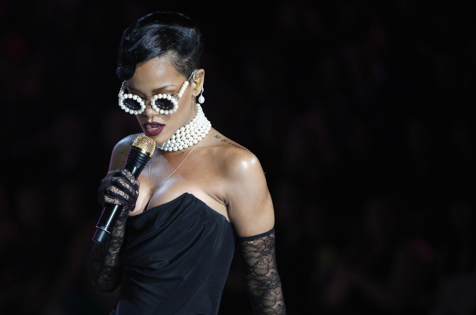 Singer Rihanna performs during the Victoria's Secret Fashion Show in New York Rihanna
