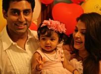 Aaradhya, Abhishek, Aishwarya