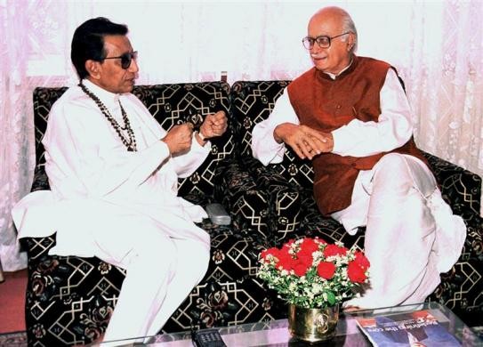 Bal Thackeray, L.K.Advani