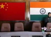 India and China flags