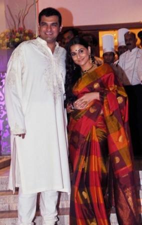 3.Siddharth Roy Kapur and Vidya Balan